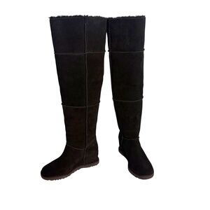 UGG Classic Femme OTK Black Tall Boots